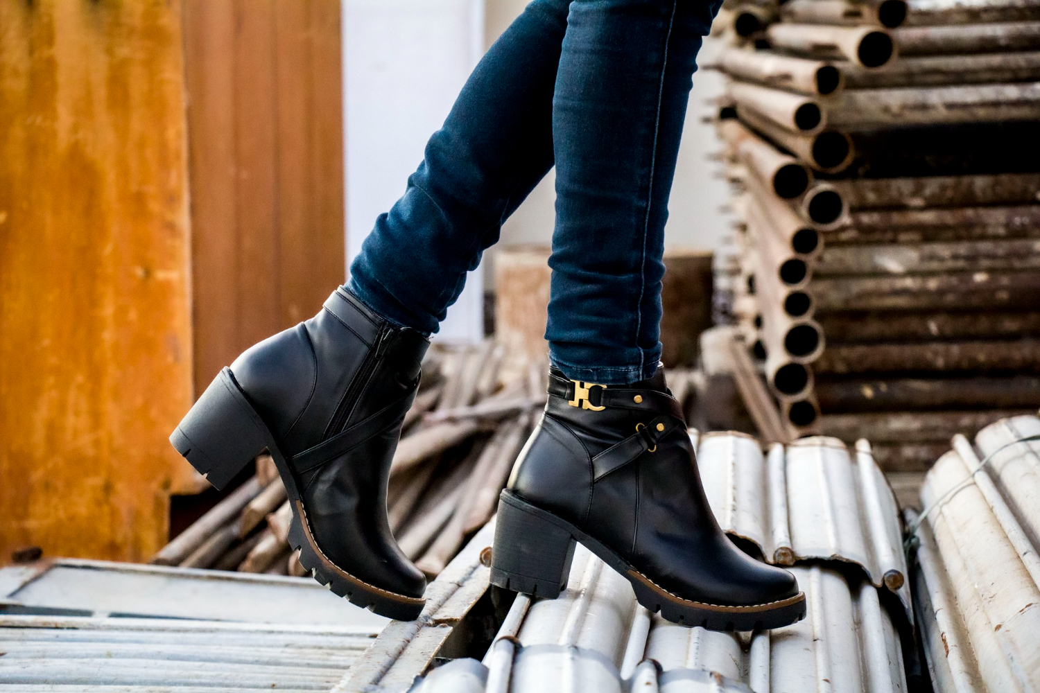 jolies bottines d'hiver